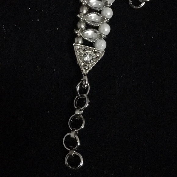 NWOT pair of silver polish Anklets - Picture 2 of 7